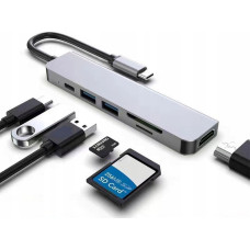 Noname HUB USB Rozdzielacz HUB USB 6 w 1
