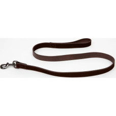 Nobleza Paw Love - Dog leash suede (Large 120x2.5cm) - Dark brown