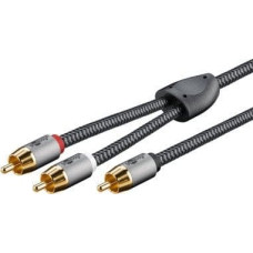 Triton Kabel TRITON Kabel Y RCA, 2 m, Sharkskin Grey - Długość kabla 2 m