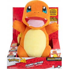 Pokemon POKEMON Flame Action Charmander Zabawka Interaktywna, pluszak, 25 cm
