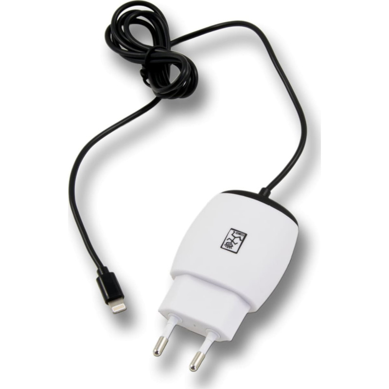 2GO Ładowarka 2GO 2GO Ladegerät 12W Lightning + 1x USB-A + Kabel MFI-zertif