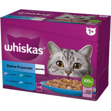 Whiskas Whiskas Sasz Gal BiaRyb/Dor/Łos/Tuń 12x85g