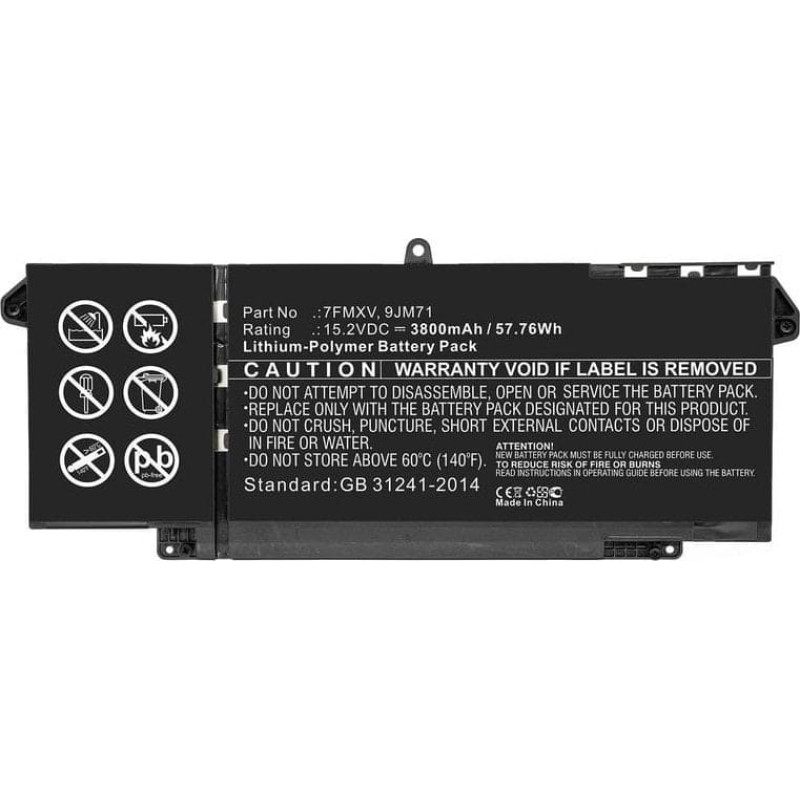 Microbattery Bateria MicroBattery CoreParts MBXDE-BA0234 części zamienne do notatników Bateria
