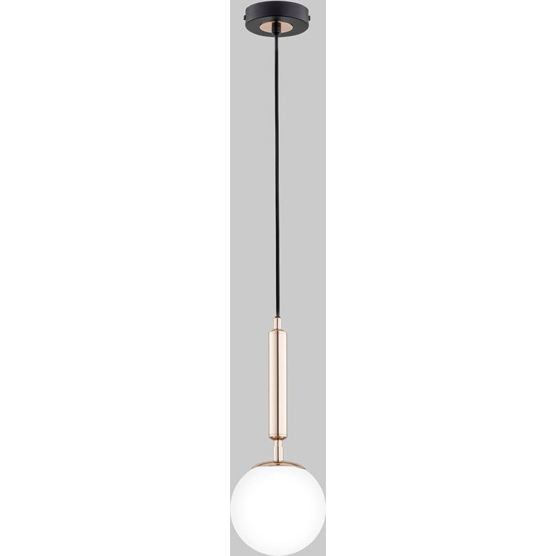 Alfa Lampa wisząca Alfa Volda Picolo White lampa wisząca 1-punktowa czarna/złota 60924 Alfa