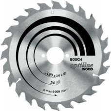 Bosch Tarcza pilarska Optiline Wood 160x20/16mm 24 zęby 2608640596