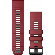 Garmin Garmin QuickFit-Armband 26 mm Silikon Marsala/Graphit