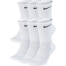 Nike Nike Everyday Cushion Crew 6Pak skarpety wysokie 100 : Rozmiar - 34 - 38