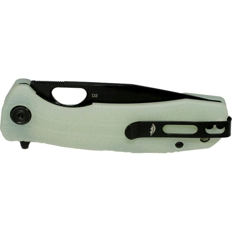 Honey Badger Nóż Honey Badger Tanto Medium Black DLC Jade