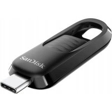 Sandisk Pendrive SanDisk SanDisk Flash Disk 64GB Ultra Slider, USB-C 3.2, Černá