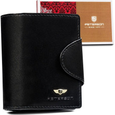 Peterson Skórzany portfel damski z systemem RFID - Peterson NoSize