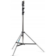 Manfrotto Statyw Manfrotto Statyw HEAVY DUTY srebrny pneum 333cm