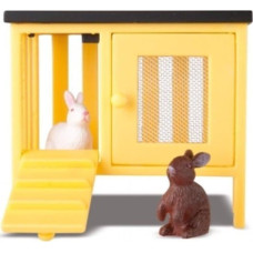 Micki Småland 2 Rabbits+Hutch