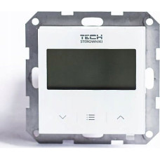 Tech Tech regulator przewodowy, pokojowy F-12B do listwy L-X i L-12 dedykowany do systemów ramkowych 55mm, biały STF-12BWH