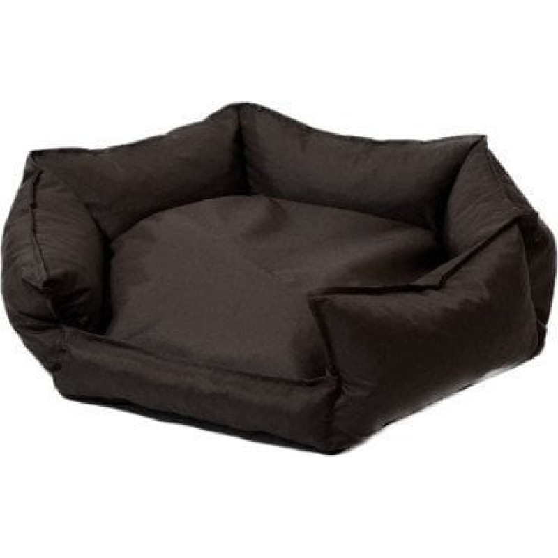 Triton GO GIFT Sześciokąt czarne XXL - legowisko dla zwierząt - 90 x 63 x 16 cm