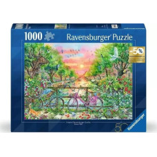 Ravensburger Puzzle 1000 Amsterdam 50 urodziny