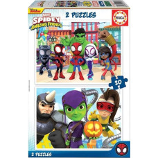 Educa Puzzle 2x20 Spidey i Super-Kumple G3