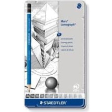 Staedtler OĹ‚Ăłwki szkicowe Lumograph 6B-4H