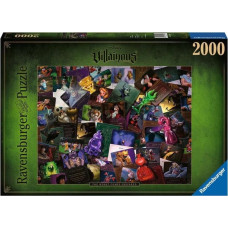 Ravensburger Puzzle 2D 2000 elementów Villainous. All Villains