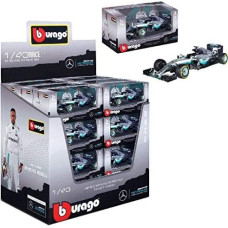 Bburago Bburago 15638126 1:43 F1 Mercedes AMG Petronas W07, 2016 posortowane