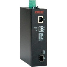 Triton Adapter USB TRITON Konwerter przemysłowy ROLINE Gigabit Ethernet - światłowód o podwójnej prędkości 100/1000, z funkcją PoE