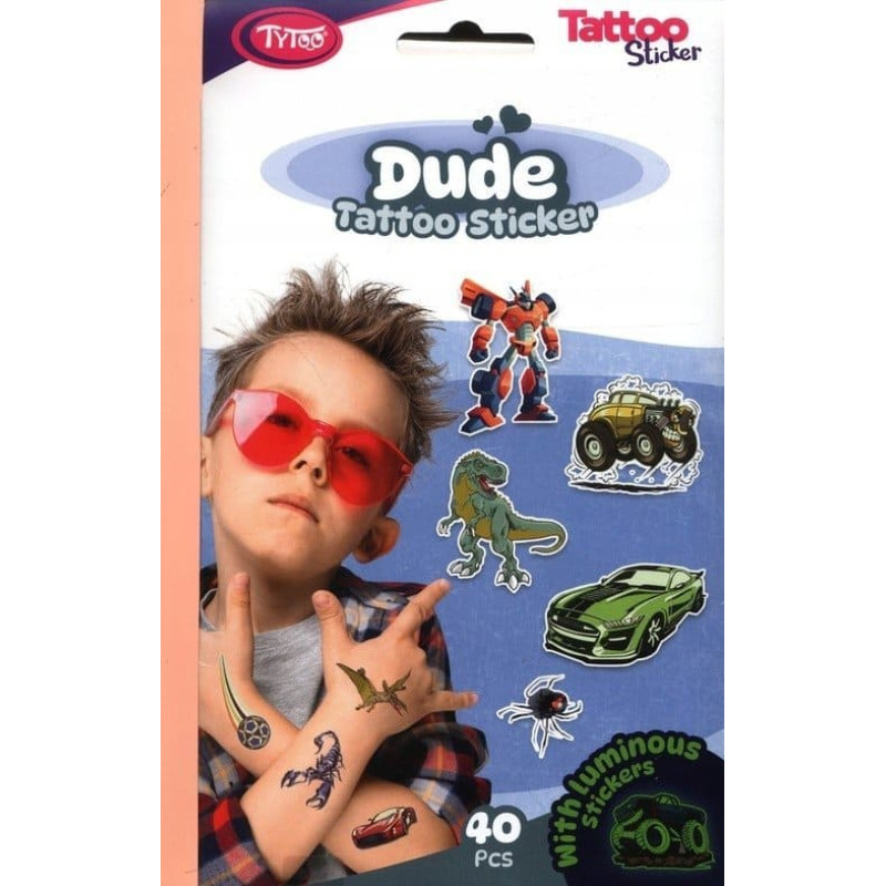 Gazelo TYTOO TATUAŻE NAKLEJKI DUDES