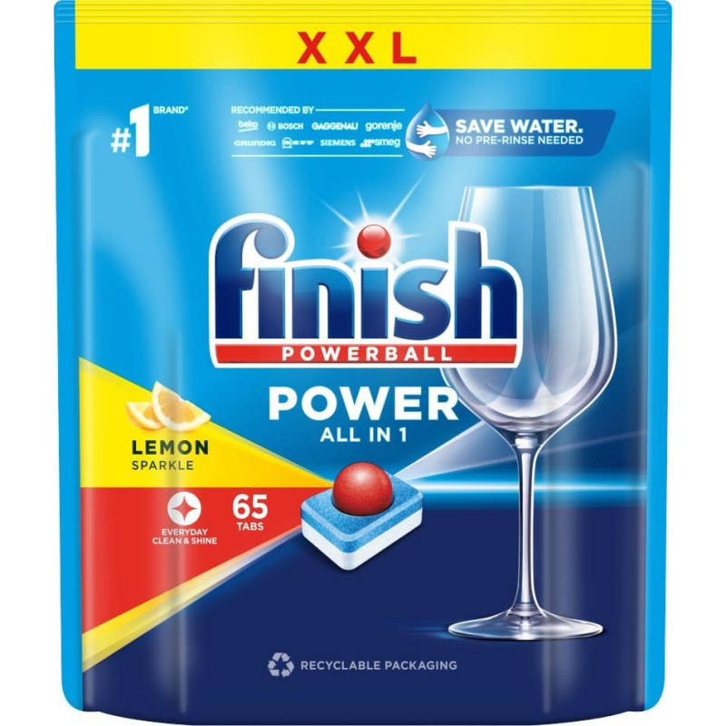Finish TABLETKI POWER ALL-IN-1 65 LEMON 005079