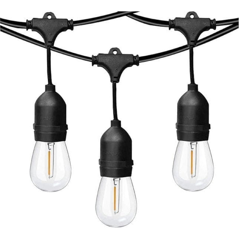 Blow 70-297# Girlanda ogrodowa żarówki 12 led 230v gs-02