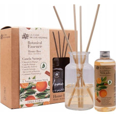 Noname Dyfuzor zapachowy LA CASA DE LOS AROMAS_Botanical Essence patyczki zapachowe Cynamon i Pomarańcza 250ml