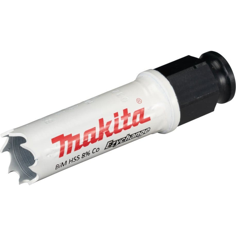 Makita MAKITA OTWORNICA BIM HSS-Co 8%  17mm EZYCHANGE METAL, STAL, ALU, DREWNO, PVC