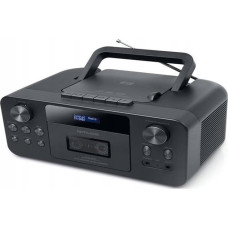 Muse Radioodtwarzacz Muse Muse | Portable CD Radio Cassette Recorder With Bluetooth | M-182 DB | AUX in | Black