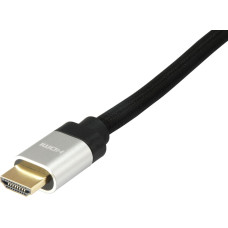 Equip Kabel Equip Equip HDMI UHS E.Gewebe 2.1 A-A St/St  2.0m 8K60Hz HDR    sw