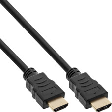 Inline Kabel InLine 50pcs. Bulk-Pack InLine® HDMI High Speed Cable with Ethernet male to male gold plated black 1m