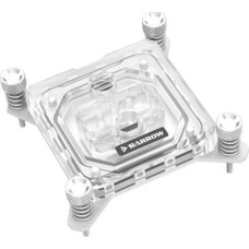 Barrow Barrow Intel CPU Wasserblock RGB, Acryl - weiß
