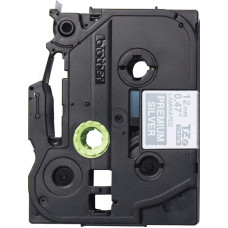 Brother BROTHER TZE-PR935 12 Baltas ON Sidabrinis TAPE