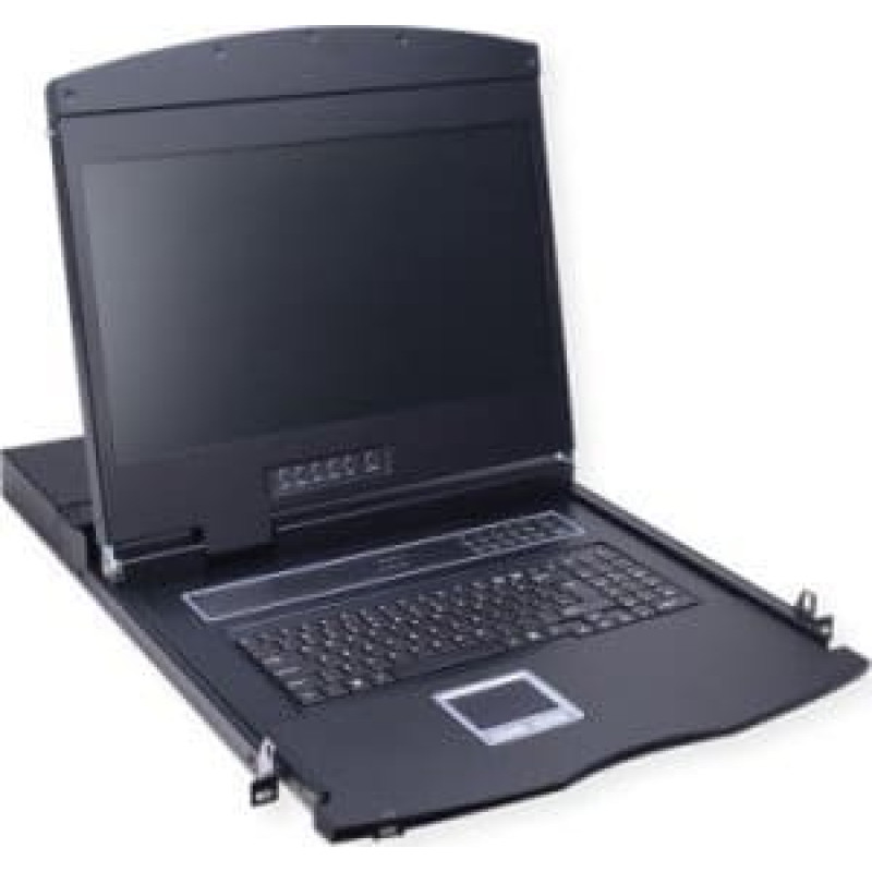 Value Przełącznik Value Przełącznik KVM VALUE 19, 8 portów, 48 cm (19) TFT (16:9), VGA, USB, klawiatura Francuski (FR)