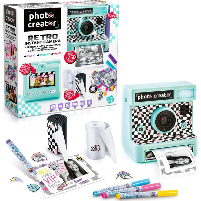 Canal Toys Photo Creator Retro Instant Camera - retro instant camera