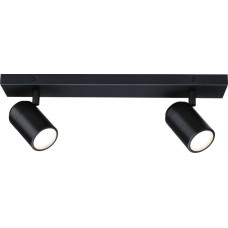 Paulmann Lampa sufitowa Paulmann Oprawa ścienno sufitowa ZYLI GU10 max. 2x10W IP44 230V czarny matowy / metal