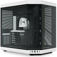 Hyte Y70 Midi tornis, melns, balts