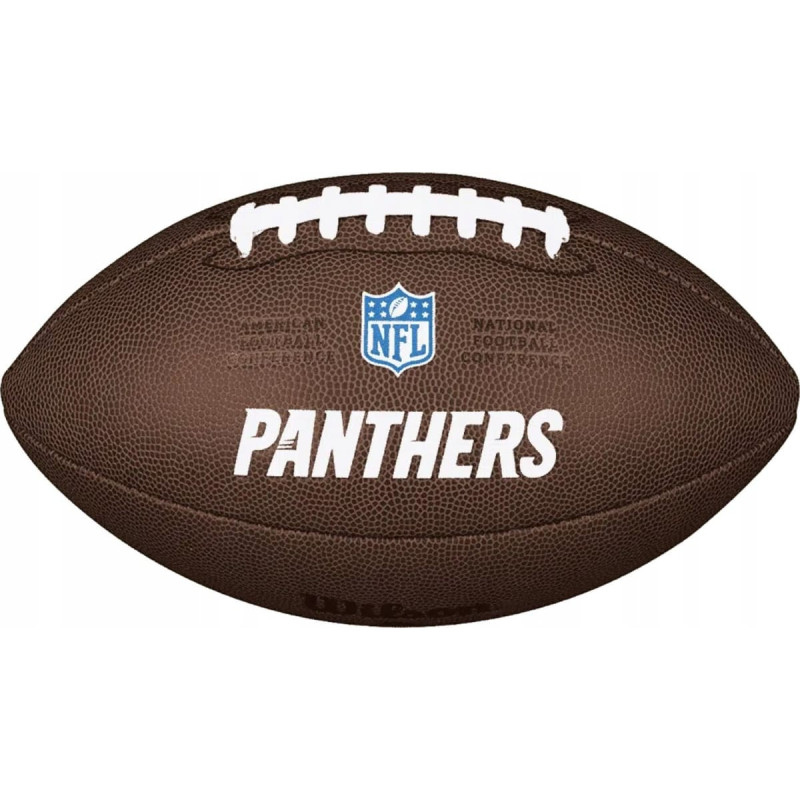 Wilson Wilson NFL Team Logo Carolina Panthers Ball WTF1748XBCA Brązowe 9