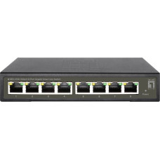 Levelone Switch LevelOne LevelOne GES-2108 łącza sieciowe Zarządzany L2 Gigabit Ethernet (10/100/1000) Czarny