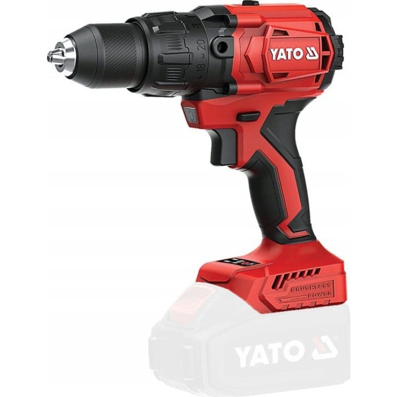 Yato Wiertarka Yato YATO WIERTARKA UDAROWA BEZSZCZOTKOWA 18V 120Nm