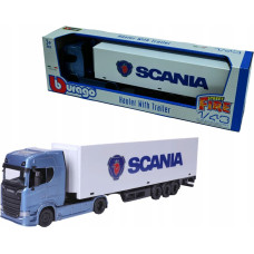 Bburago BBU 1:43 StreetFire Haulers Trailer Scania 31468S