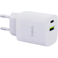 Verico Zasilacz do laptopa Verico Verico Ladegerät MOJO GaN  30W PD, 2-Port (USB-A & USB-C) WH retail