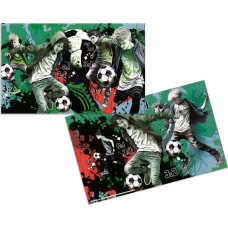 Herma HERMA  Schreibunterlage Karton Street Soccer 55x35 3Stk