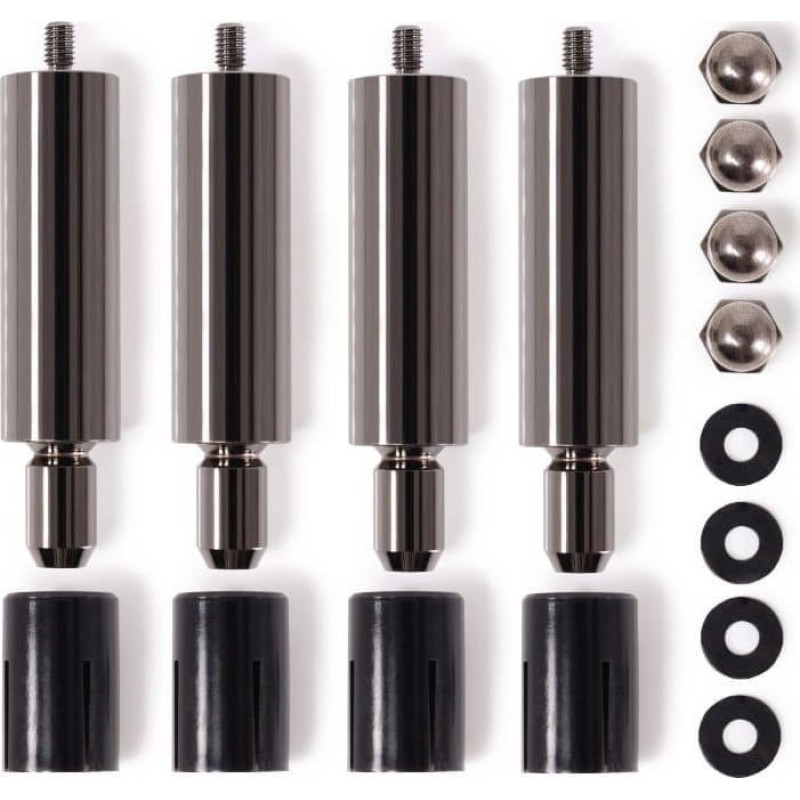 Alphacool Core Push Mounting 50mm, Befestigung/Montage (schwarz/silber)