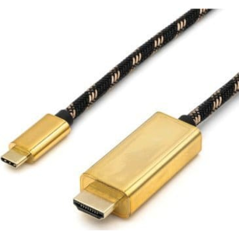 Roline Adapter AV Roline Kabel adaptera ROLINE GOLD USB typu C - HDMI, M/M, 1 m