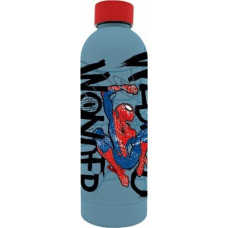 Kids Euroswan Bidon ze stali nierdzewnej z nadrukiem 3D 500ml Spiderman 843372 Kids Euroswan