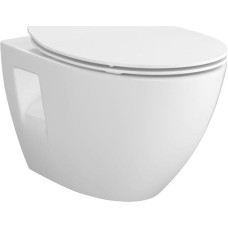 Noname Miska WC S701-724 B904 / MODUO / PLUS OVAL / MISKA WISZĄCA / DESKA SLIM DUROPLAST