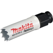 Makita MAKITA OTWORNICA BIM HSS-Co 8%  19mm EZYCHANGE METAL, STAL, ALU, DREWNO, PVC