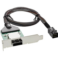 Inline InLine® SAS HD Low Profile Adapter Bracket ext. SFF-8088 to int. SFF-8643 0.5m